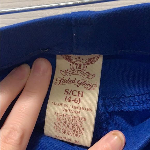 Blue Leggings - Picture 2 of 3